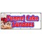 Signmission FUNNEL CAKE SUNDAE BANNER SIGN hot warm delicious sweet food B-120 Funnel Cake Sundae - alternate 1